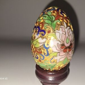 Vintage Chinese Cloisonne Enamel